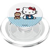 image:imageHello Kitty Cute Teddy Bear Heart PopSockets Adhesive PopGripMagnetic PopGrip