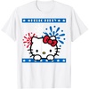 image:imageHello Kitty Fireworks 4th of July Red White Blue Americana Women Girls Kids Men TShirtWhite