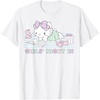 image:imageHello Kitty Girls Night In Reading Short Sleeve TShirtWhite
