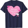 image:imageHello Kitty Happy Valentines Day TShirt SmallNavy Blue