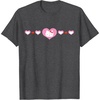 image:imageHello Kitty Hearts TShirtDark Heather Grey