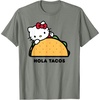 image:imageHello Kitty Hola Tacos TShirtOlive Heather