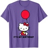 image:imageHello Kitty Its My Birthday TShirt SmallPurple Heather