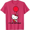image:imageHello Kitty Its My Birthday TShirt SmallRed Heather
