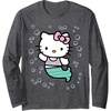 image:imageHello Kitty Mermaid Long Sleeve TShirtDark Heather Grey