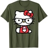 image:imageHello Kitty Nerd Glasses TShirtOlive Green