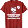 image:imageHello Kitty One Kind Word Can Change Someones Day TShirt SmallCranberry Red
