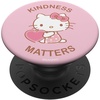 image:imageHello Kitty Pink Heart Cute Kindness Matters PopSockets Adhesive PopGripAdhesive PopGrip