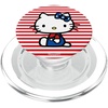 image:imageHello Kitty Red White and Blue Stars and Stripes PopSockets MagSafe PopGrip for iPhoneMagSafe