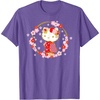 image:imageHello Kitty Sakura Spring TShirtPurple Heather