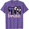 image:imageHello Kitty Team Bride for Bridal Party Bridesmaid TShirt SmallPurple Heather