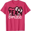 image:imageHello Kitty Team Bride for Bridal Party Bridesmaid TShirt SmallRed Heather