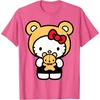 image:imageHello Kitty Teddy Bear Dress Up TShirt SmallPink Heather