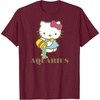 image:imageHello Kitty Zodiac Aquarius TShirtBurgundy