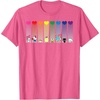image:imageHello Kitty and Friends Sanrio Rainbow TShirtPink Heather