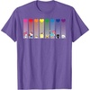 image:imageHello Kitty and Friends Sanrio Rainbow TShirtPurple Heather