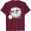 image:imageHello Kitty and Friends Vintage Rainbow Circle TShirtBurgundy