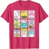 image:imageHello Sanrio Kawaii Foodie Menu Poster Tee Shirt TShirtRed Heather
