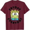 image:imageKeroppi French Fries Fryday Friday Everyday TShirtBurgundy