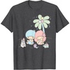 image:imageLittle Twin Stars Beach Summer Sandcastle TShirtDark Heather Grey