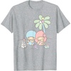 image:imageLittle Twin Stars Beach Summer Sandcastle TShirtHeather Grey