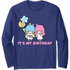 image:imageLittle Twin Stars Its My Birthday Long Sleeve TShirtNavy Blue