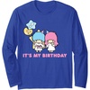 image:imageLittle Twin Stars Its My Birthday Long Sleeve TShirtRoyal Blue