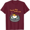 image:imageLiving The Gude Life Ramen Featuring Gudetama TShirt SmallBurgundy