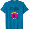 image:imageMr Men Little Miss Chatterbox TShirtSapphire Blue