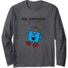 image:imageMr Men Mr Birthday Long Sleeve TShirtDark Heather Grey