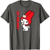 image:imageMy Melody Logo Tee TShirtAsphalt Grey