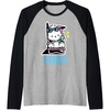 image:imagePochacco Summer Drink Raglan Baseball TeeBlackAthletic Heather