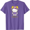 image:imageSANRIO Hello Kitty Zodiac Aries TShirt  UnisexAdults Black Small Short SleevePurple Heather