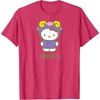 image:imageSANRIO Hello Kitty Zodiac Aries TShirt  UnisexAdults Black Small Short SleeveRed Heather