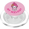 image:imageSANRIO My Melody Character Front and Back PopSockets Adhesive PopGrip for iPhone 11  BlackMagnetic PopGrip