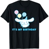 image:imageSanrio Cinnamoroll Birthday TShirt Adult Classic Fit Blue Crew Neck Short SleeveBlack