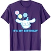 image:imageSanrio Cinnamoroll Birthday TShirt Adult Classic Fit Blue Crew Neck Short SleevePurple