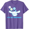image:imageSanrio Cinnamoroll Birthday TShirt Adult Classic Fit Blue Crew Neck Short SleevePurple Heather