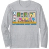 image:imageSanrio Hello Kitty and Friends Daydreaming about Lunch Class Long Sleeve TShirtHeather Grey