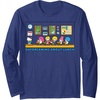 image:imageSanrio Hello Kitty and Friends Daydreaming about Lunch Class Long Sleeve TShirtNavy Blue