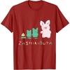 image:imageSanrio Zashikibuta Cheerful Pig Tee Shirt TShirtCranberry Red
