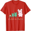 image:imageSanrio Zashikibuta Cheerful Pig Tee Shirt TShirtRed
