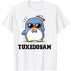 image:imageTuxedosam Summer Sunglasses TShirtWhite