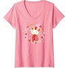 image:imageWomens Hello Kitty Sakura Spring VNeck TShirtPink