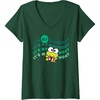 image:imageWomens Keroppi Its My Birthday VNeck TShirtDark Green
