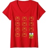 image:imageWomens Keroppi Real VNeck TShirtRed