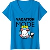 image:imageWomens Pochacco Vacation Mode VNeck TShirtSapphire Blue