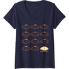 image:imageWomens Pompompurin Real VNeck TShirtNavy Blue