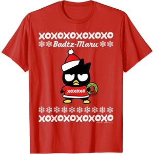 image:imageBad Badtz  Maru Ugly Christmas Shirt TShirtRed