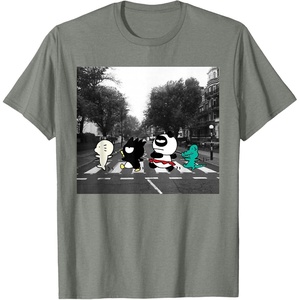 image:imageBadtz  Maru Crosswalk Tee TShirtOlive Heather